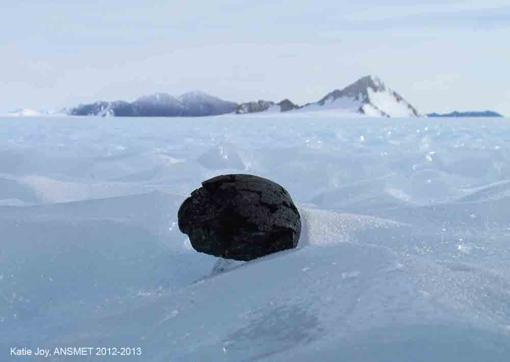 Antarctic meteorite find by ANSMET 2013.