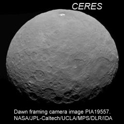 Dawn framing camera image of Ceres, PIA19557.