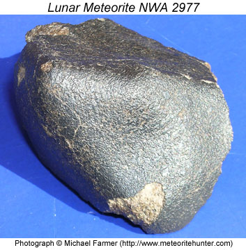 Lunar meteorite NWA 2977.