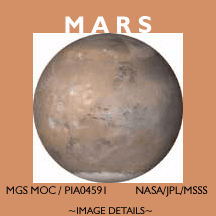 Mars global, MGS MOC PIA04591. NASA/JPL/MSSS.