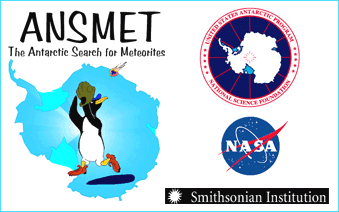Antarctic meteorites support logos